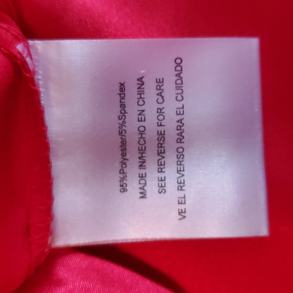 Women’s Red Piped Pajama Top - Comfortable Sleepwear - Picture 7 of 8